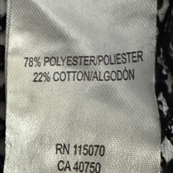 NWT Vintage Nina Leopard top. Size M - Picture 4 of 7